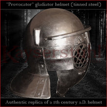 Load image into Gallery viewer, Authentic replica - Provocator helmet (tinned steel)