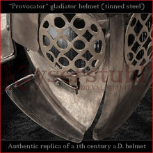 Load image into Gallery viewer, Authentic replica - Provocator helmet (tinned steel)