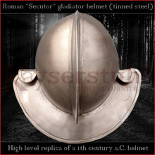 Load image into Gallery viewer, Authentic replica - Secutor helmet (tinned steel)