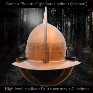 High level replica - Secutor helmet (bronze)