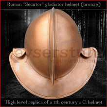 Load image into Gallery viewer, High level replica - Secutor helmet (bronze)