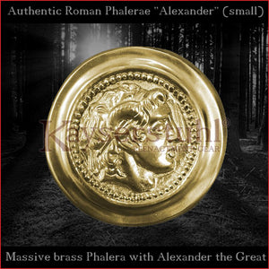 Authentic Replica - Small Roman Phalera "Alexander" II (brass)