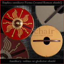 Load image into Gallery viewer, Authentic replica - Auxiliary Parma (round Roman shield)