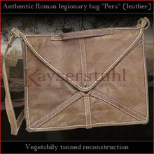 Load image into Gallery viewer, Authentic replica - Roman legionary bag &quot;Pera&quot; (leather)