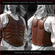 Load image into Gallery viewer, Leather muscle armor