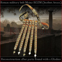 Load image into Gallery viewer, Authentic Replica - Cingulum Militare &quot;Mainz&quot; with apron (antiqued brass)
