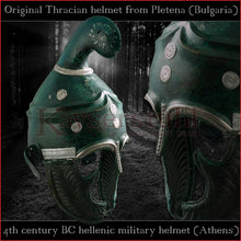 Load image into Gallery viewer, Authentic Replica - Greek "Phrygian" helmet (steel)