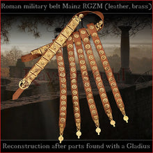 Load image into Gallery viewer, Authentic Replica - Cingulum Militare &quot;Mainz&quot; with apron (antiqued brass)