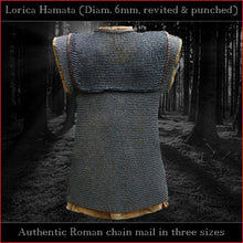 Load image into Gallery viewer, Authentic Replica - Lorica Hamata (Riveted ID:6 mm Roman chain mail)