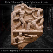 Load image into Gallery viewer, Authentic replica - Secutor helmet (tinned steel)