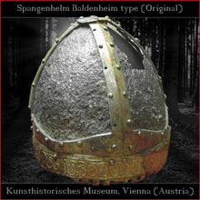 Load image into Gallery viewer, Authentic replica "Burgh Castle" infantry helmet (steel)