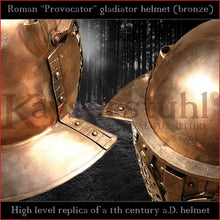 Load image into Gallery viewer, High level replica - Provocator helmet (bronze)