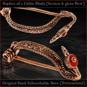 High level replica - Celtic bow brooch