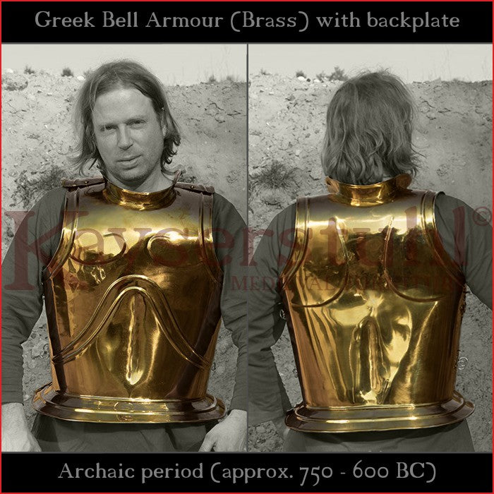 Greek bell armor (brass) – Kayserstuhl Reenactment Gear
