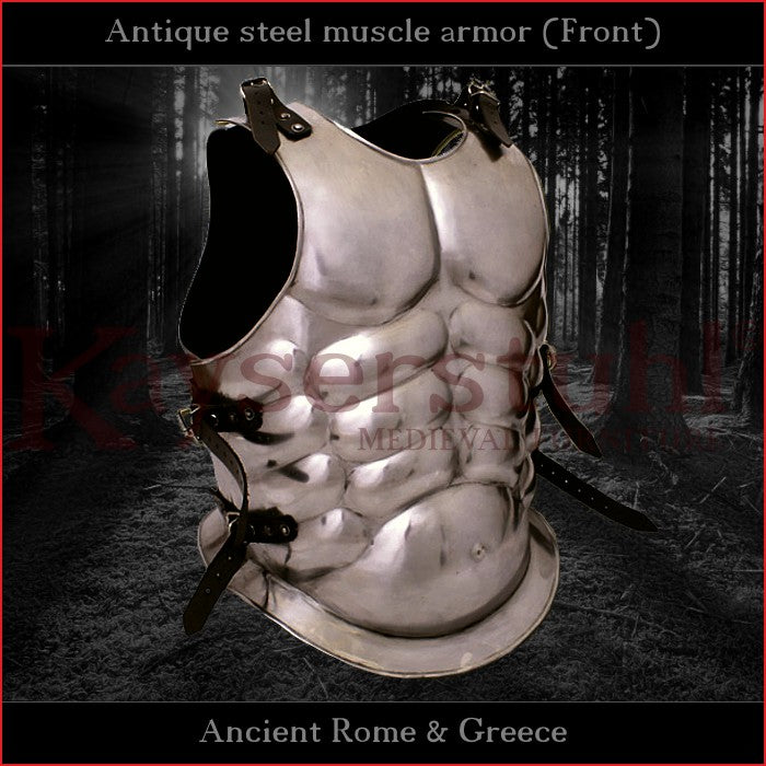 Antique muscle armor (mild steel)
