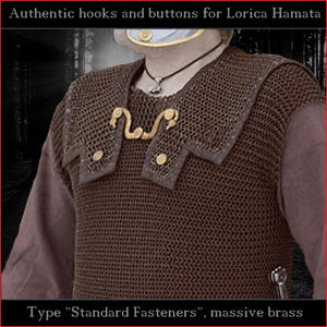 Authentic Replica - Hooks & Buttons "Standard" for Lorica Hamata