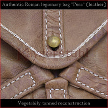 Load image into Gallery viewer, Authentic replica - Roman legionary bag &quot;Pera&quot; (leather)