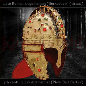 Authentic replica - Late roman ridge helmet