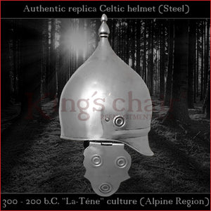 Authentic replica - Celtic "La-Téne" culture helmet (steel)