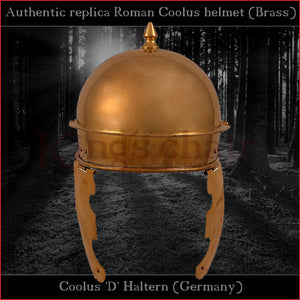 Authentic replica "Coolus 'D' Haltern" helmet  (brass)