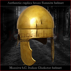 Authentic replica - Samnite helmet (brass)