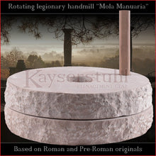 Load image into Gallery viewer, Authentic replica - Roman handmill &quot;Mola Manuaria&quot; (stone)