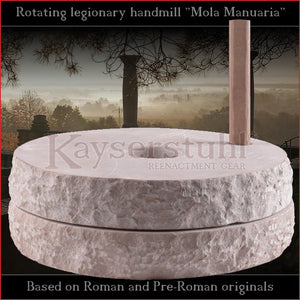 Authentic replica - Roman handmill "Mola Manuaria" (stone)