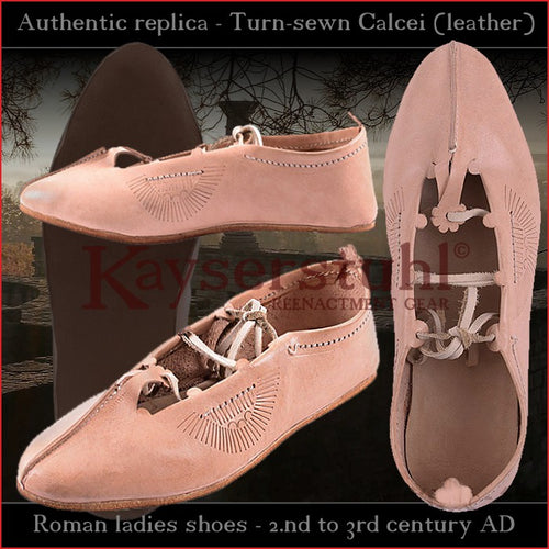 Authentic shoes - Late-Roman turn-sewn Calcei