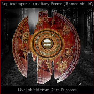 Authentic replica - Auxiliary Parma (round Roman shield)