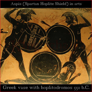 Authentic replica - Spartan Lambda Aspis (Greek Hoplite shield)